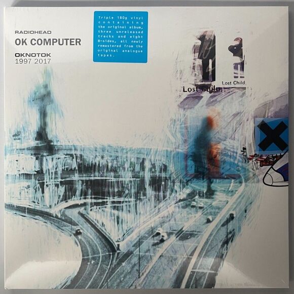 Radiohead NEW Ok Computer OKNOTOK 1997-2017, 3XLP Black Triple Vinyl Records - Picture 1 of 2